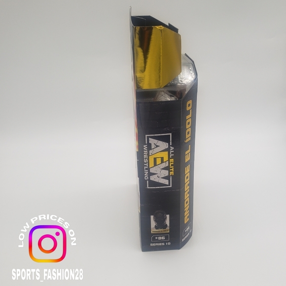 Jazwares AEW Unrivaled Series 10 Andrade El Idolo #86 All Elite Wrestling Figure - Picture 5 of 6